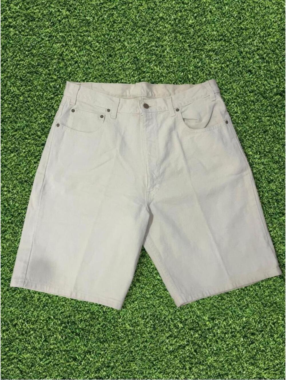 Vintage Arizona white carpenter shorts, Size 36” (30)